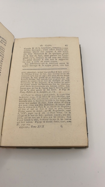 Le Comte de Buffon (Hrsg.): Historie naturelle générale et particuliere. Oiseaux, Tome XVII [17]