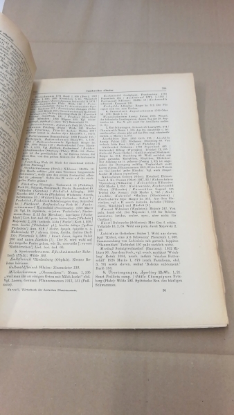 Marzell, Heinrich: Wörterbuch der Deutschen Pflanzennamen. Lieferung 6 Camelina-Chaerophyllum