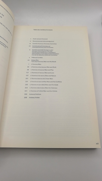 National Gallery of Canada (Hrgs.): TERRES DES HOMMES. EXPOSITION INTERNATIONALE DES BEAUX-ARTS. // Man and His World. International Fine Arts Exhibition. Expo 67. Montréal Canada. 28 Avril-27 Octobre (28 April-27 October) 1967