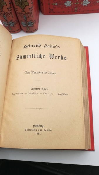 Karpeles, G. ((Hrsg.): Heinrich Heine's Sämmtliche Werke. (=vollst.) Ausgabe in 12 Bänden (in 4 Büchern)