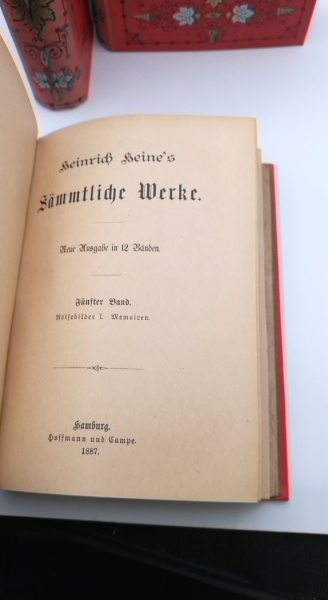 Karpeles, G. ((Hrsg.): Heinrich Heine's Sämmtliche Werke. (=vollst.) Ausgabe in 12 Bänden (in 4 Büchern)