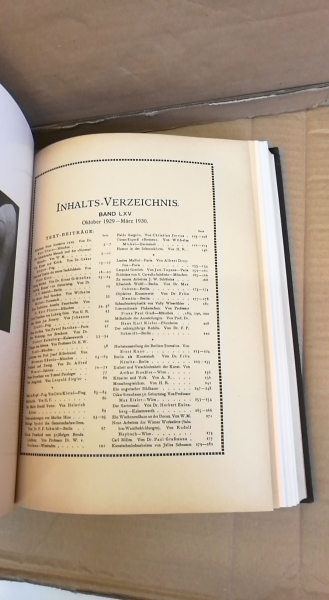 Koch, Alexander (Hrgs.): Deutsche Kunst und Dekoration. Band 65 u. 66 (=2 Bände in 1 Buch) Illustrierter Monatshefte für moderne Malerei, Plastik, Architektur, Wohnungskunst und künstlerische Frauenarbeiten