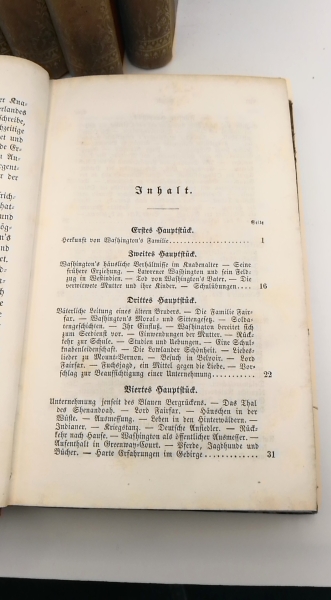 Washington Irving: Lebensgeschichte Georg Washington's. Aus dem Englischen von dem Uebersetzer der Werke Prescott's.