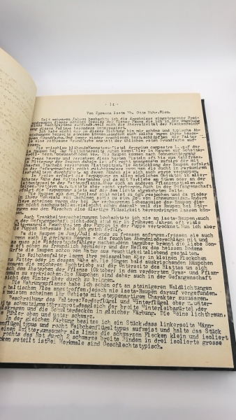 Muhr, 1947: Mitteilungen der Freunde der entomologischen Wissenschaft, Zucht und Forschung verbunden mit Oesterreichischen-Insektentauschbörse 1. Jahrgang 1947