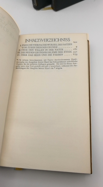 Grisebach / Brahn / Henning, Eduard / Max / Hans (Hrgs.): Schopenhauer's sämmtliche Werke in fünf Bänden. 5 Bde. (=vollst.)