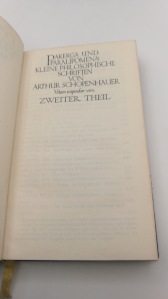 Grisebach / Brahn / Henning, Eduard / Max / Hans (Hrgs.): Schopenhauer's sämmtliche Werke in fünf Bänden. 5 Bde. (=vollst.)