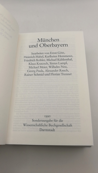 Dehio, Georg: München und Oberbayern. Handbuch der Deutschen Kunstdenkmäler. Bayern IV [4]