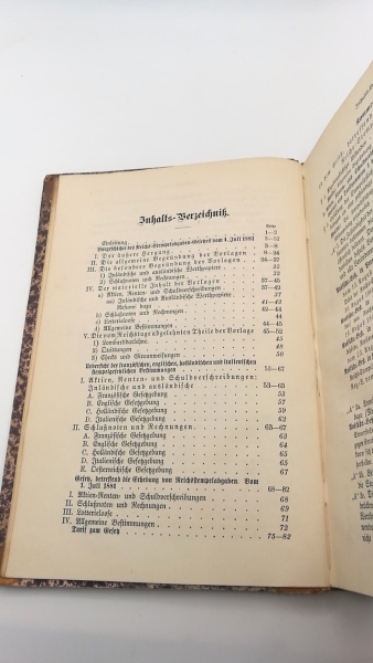 Krökel (Hrsg.), Carl: Gesetz betreffend die Erhebung von Reichs-Stempelabgaben. Vom 1. Juli 1881. Auf Grundlage der Materialien und der erläuternden amtlichen Verfügungen