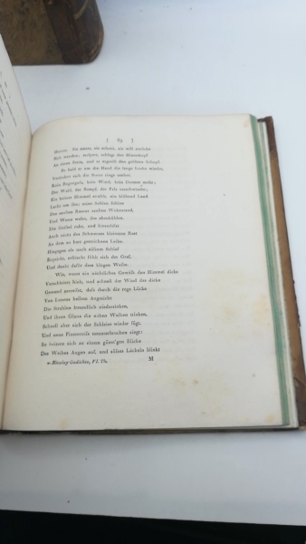 Nicolay, Ludwig Heinrich von: Vermischte Gedichte und prosaische Schriften. Erster  [1.] bis Achter [8.] Theil. 8 Teile in 4 Büchern (=vollst.) Nebst: Das Landgut Monrepos in Finnland, 1804 nebst einem Grundriss