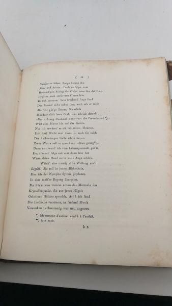 Nicolay, Ludwig Heinrich von: Vermischte Gedichte und prosaische Schriften. Erster  [1.] bis Achter [8.] Theil. 8 Teile in 4 Büchern (=vollst.) Nebst: Das Landgut Monrepos in Finnland, 1804 nebst einem Grundriss