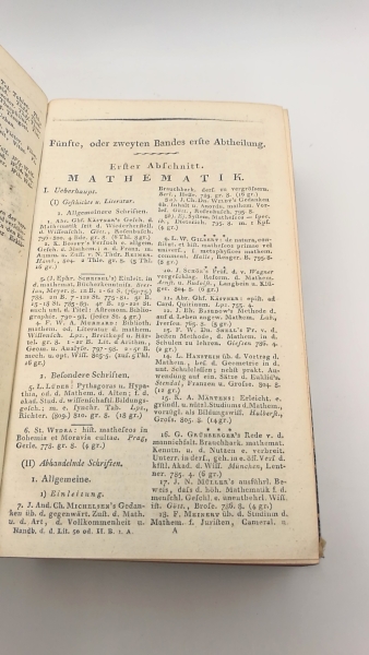 Ersch, Johann Samuel: Handbuch der deutschen Literatur seit der Mitte des achtzehnten Jahrhunderts bis auf die neuste Zeit. Zweyter [2.] Band, die letzten vier Abtheilungen wie auch die Vorrede und die allgemeinen Register zum ganzen Werke enthalten