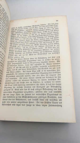 Vogt, Carl: Zoologische Briefe. Naturgeschichte der lebenden und untergegangenen Thiere, Erster [1.] und Zweiter [2.] Band (=2 Bde.) für Lehrer, höhrere Schulen und Gebildete aller Stände