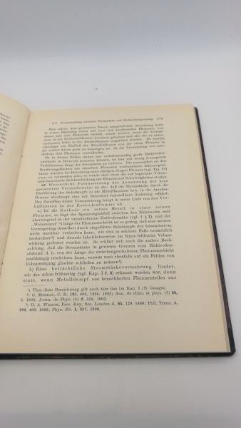 Becker, A.: Die Elektrischen Eigenschaften Der Flamme.