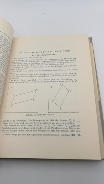 Keller, O.-H.: Analytische Geometrie und Lineare Algebra Hochschulbücher für Mathematik. Herausgegeben von H. Grell, K. Maruhn und W. Rinow, Band 26