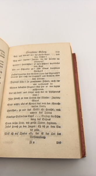 [Klopstock]: Der Messias. Dritter [3.] Band und Vierter [4.] Band (=2 Bände in 1 Buch)