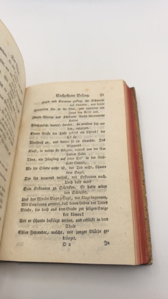 [Klopstock]: Der Messias. Dritter [3.] Band und Vierter [4.] Band (=2 Bände in 1 Buch)