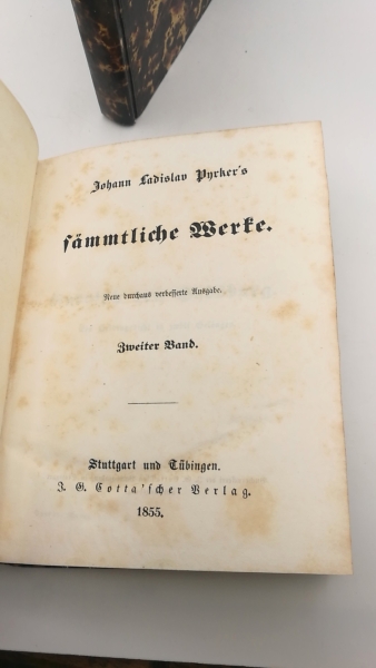 Pyrker, Johann Ladislaus: Johann Ladislaus Pyrker's sämmtliche Werke. Erster [1.] bis Dritter [3.] Band