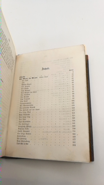 Schwab, Gustav (Hrgs.): Othello / Der Mann im Monde. Erste [1.] und Zweiter [2.] Theil Wilhelm Hauff's sämmtliche Werke. Dritter [3.] Band mit des Dichters Leben