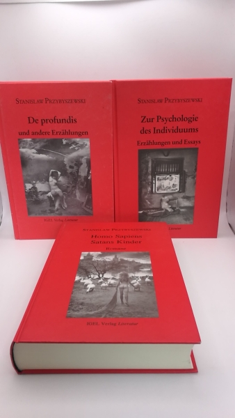 Przybyszewski, Stanislaw: Studienausgabe: Werke, Aufzeichnungen und ausgewählte Briefe. 9 Bände (=vollst.) in acht Bänden und einem Kommentarband.