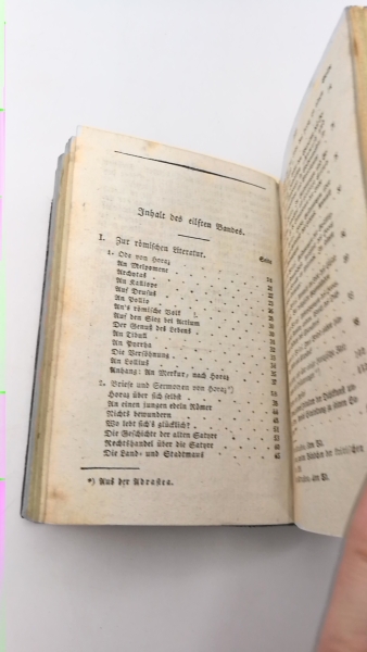 Heyne / Mueller (Hrgs.): Johann Gottfried Herder's saemmtliche Werke. Zur schoenen Literatur und Kunst. Band 11 und 12 (= 2 Bde in 1 Buch)