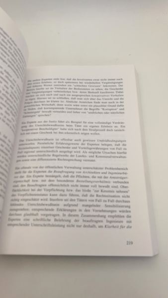 Vahlenkamp, Werner: Korruption - ein unscharfes Phänomen als Gegenstand zielgerichteter Prävention Ergebnisse eines Forschungsprojektes