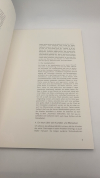 Hanusch, Walter: Walter Hanusch: 11. Sept. - 9. Okt. 1983 , Galerie + Werkstatt e.V., Kunstverein Wolfenbüttel