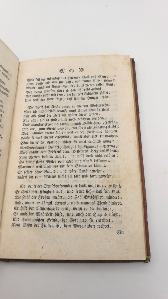 Gellert, Christian Fürchtegott: Lehrgedichte und Erzehlungen von C. F. Gellert,