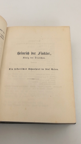 Mosen, Julius: Sämmtliche Werke. Dritter und Vierter (3.+4.) Band (=2 Bände in einem 1 Buch) 