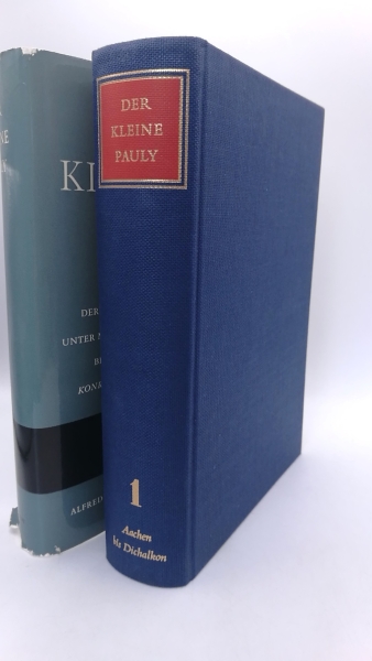 Ziegler / Sontheimer / Gärtner, Konrad / Walther / Hans (Hrgs.): Der Kleine Pauly. Lexikon der Antike. Erster [1.] Band: Aachen bis Dichalkon auf der Grundlage von Pauly's Realencyclopädie der Classischen Altertumswissenschaft