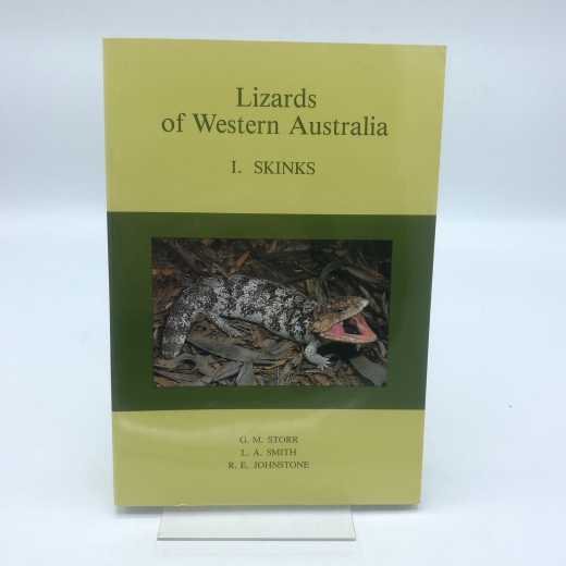 Storr, G. M.: Lizards of Western Australia: I. Skinks