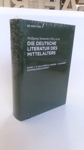 Wolfgang Stammler et. al., : Die deutsche Literatur des Mittelalters. Band 1: A solis ortus cardine - Colmarer Dominikanerchronist