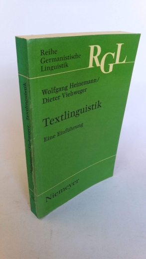 Heinemann, Wolfgang: Textlinguistik Eine Einführung