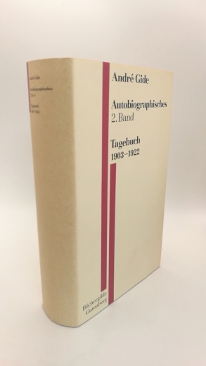 Gide, André: Autobiographisches, Band 2: Tagebuch 1903 - 1922