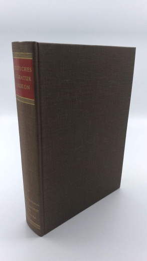 Rupp, Heinz (Mitwirkender): Deutsches Literatur-Lexikon Bd. 4., Eichenhorst - Filchner / ältere Abt. hrsg. von Heinz Rupp. Bearb. von Mathias Feldges [u. a.]. Neuere Abt. hrsg. von Friedrich Gaede u. Detlev Steffen. Bearb. von Bruno Berger [u. a.