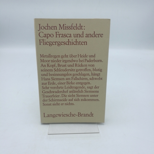 Missfeldt, Jochen: Capo Frasca und andere Fliegergeschichten 