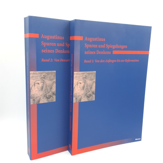 Fischer, Norbert (Herausgeber): Augustinus - Spuren und Spiegelungen seines Denkens. 2 Bände (=vollst.) 