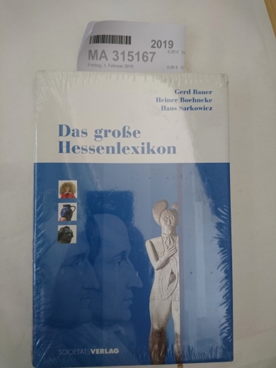 Bauer, Gerd: Das große Hessenlexikon 