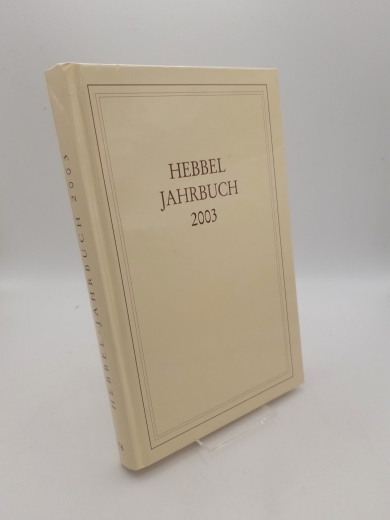 Ritzer, Monika (Hrsg.): Hebbel-Jahrbuch 58/2003