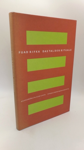 Rifqa, Fuad: Das Tal der Rituale Ausgewählte Gedichte arabisch-deutsch