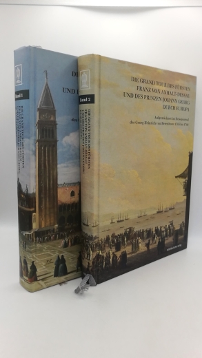 Losfeld, Antje (Herausgeber): Die Grand Tour des Fürsten Franz von Anhalt-Dessau und des Prinzen Johann Georg durch Europa. 2 Bände (=vollst.) Aufgezeichnet im Reisejournal des Georg Heinrich von Berenhorst 1765 bis 1768