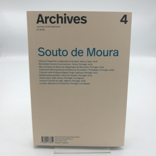 Quintans, Carlos (Herausgeber): Eduardo Souto de Moura: Archives #4 (Archives: Journal of Architecture)