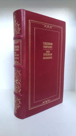 Theodor Fontane: Der Stechlin Exklusiv-Ausgabe der sehr dekorativen Reihe der HILLIARD COLLECTION. Mit Kontrollschein und Exlibris-Vordruck.