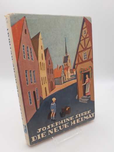 Siebe, Josephine: Die neue Heimat. Eine heitere Geschichte aus einer kleinen Stadt. Stuttgart, Herold, o. J
8°, 103 S., 17 Abb., Fronti., OLwd. m. Deckelpräg., Tadell. Preis in CHF: 29  Gertrud Colsma (Illustr.)

6. Auflage. (= Heroldbücher).

[Schla