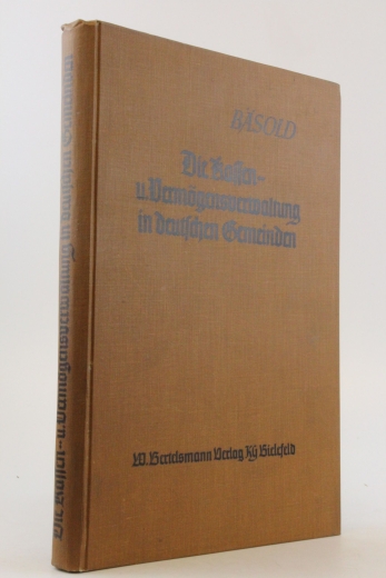 Bäsold, Bruno: Die Kassen- und Vermögensverwaltung in deutschen Gemeinden