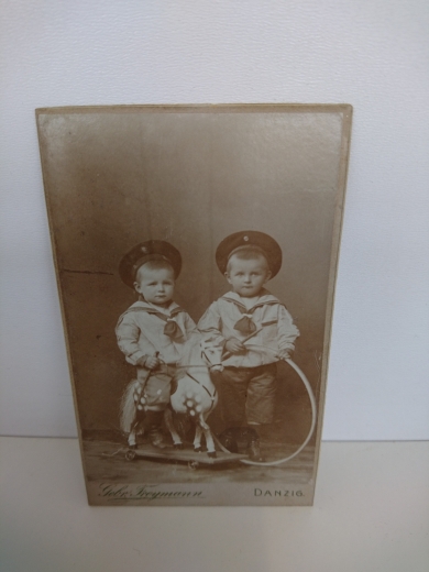 Carte de Visite: Matrosenkinder