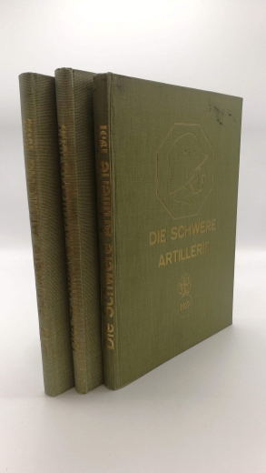 Waffenring der Deutschen Schweren Artillerie (Hrsg.), : Die schwere Artillerie. Zeitschrift und Nachrichtenblatt des Waffenringes der Deutschen Schweren Artillerie. 8. -10. Jahrgang. 