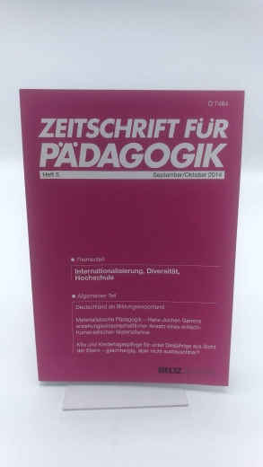 Reichenbach (Hrsg.), Roland: Zeitschrift für Pädagogik. Heft 5 September/ Oktober 2014