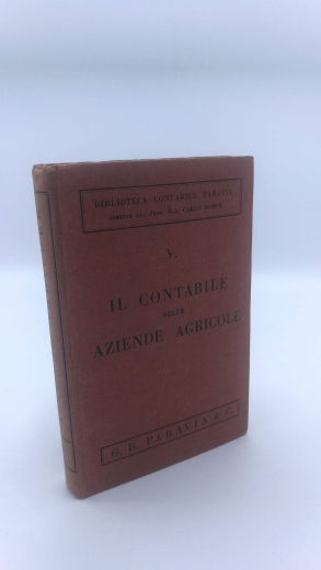 ohne Autor: Il Contabile nelle Aziende Agricole