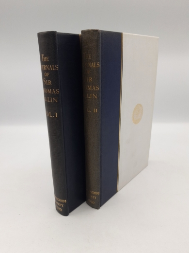 Anderson, R. C.: THE JOURNALS OF SIR THOMAS ALLIN. 2 Bände (vollst.)