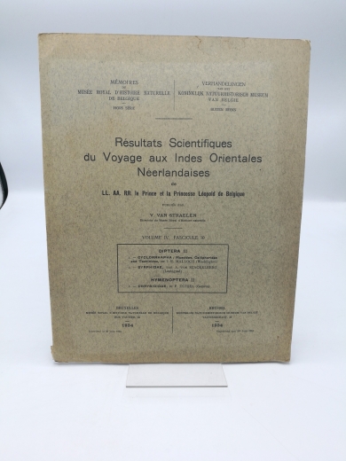 van Straelen (Hrsg.), V.: Diptera II. Hymenoptera II. Résultats Scientifiques du Voyage aux Indes Orientales Néerlandaises. Vol. IV. Fasc. 10